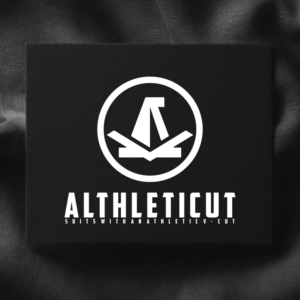 Our tag line is     Suits with an athletic V- Cut | Logo Design by Gerald Design 3