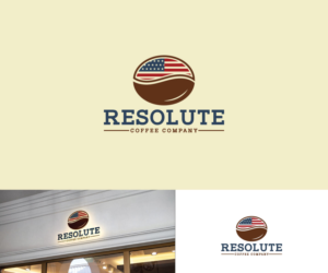 Resolute Coffee Company | Logo Design by Ochieng