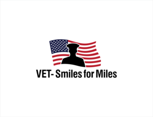 VET- Smiles for Miles (include American flag colors/can include a shadow of a marine corp officer)  | Logo Design by BNdesigner