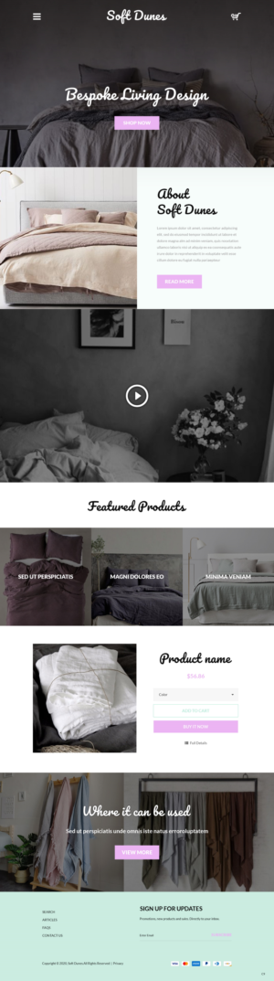 Shopify Design by pb