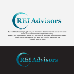 Logo Design by IdentsArt for REI Advisors | Design: #25891430