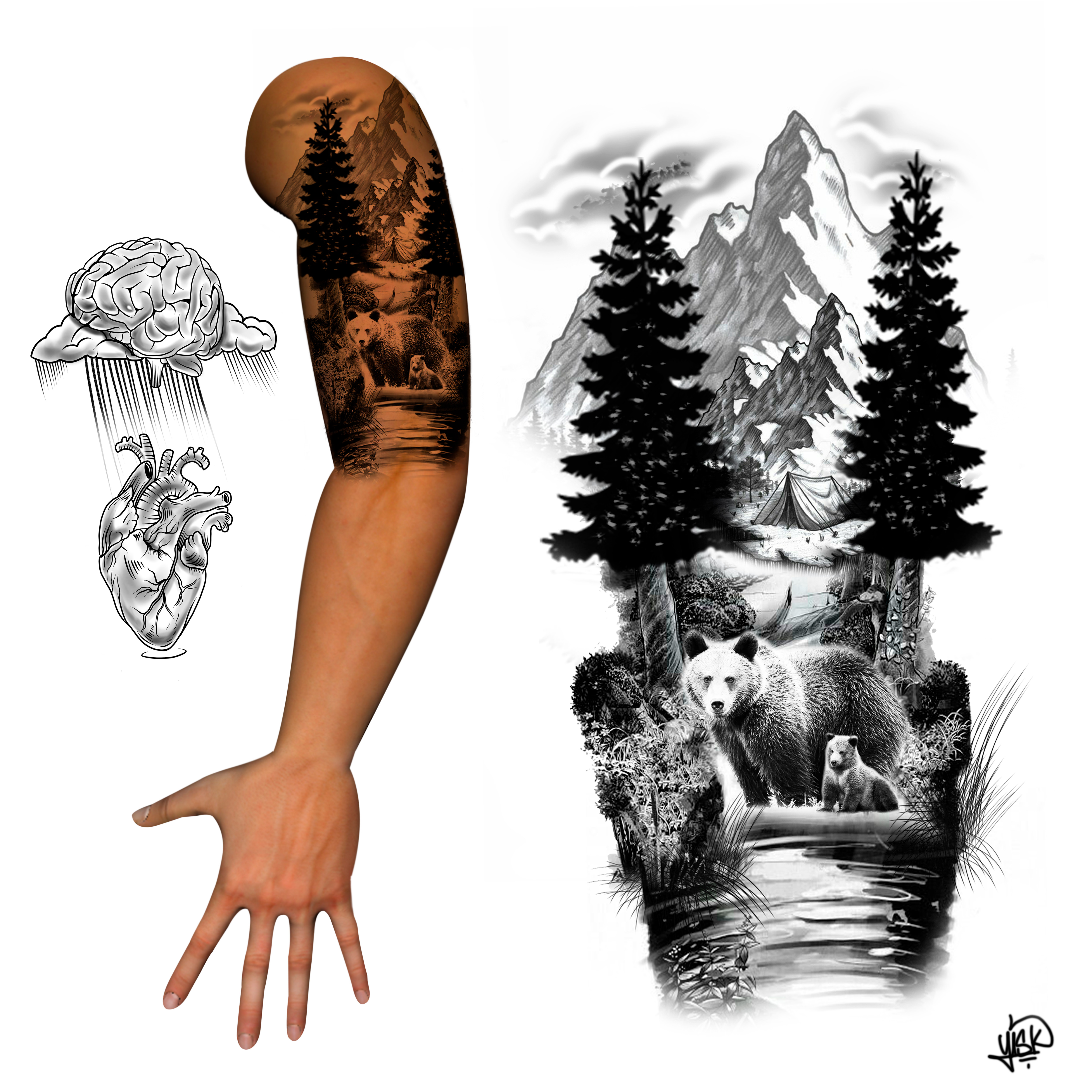Tattoo-Design von El Yisk 2 für dieses Projekt | Design #25946985