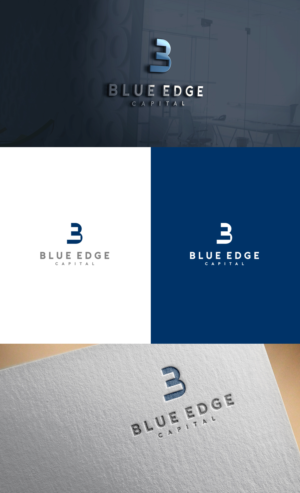 Blue Edge Capital | Logo-Design von GLDesigns