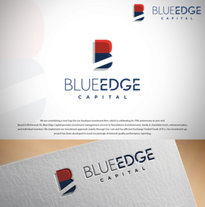Blue Edge Capital | Logo Design by Blessing Angel