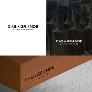 CASA GRANDE  Rustic Furniture | Logo Design by Farqaleit™