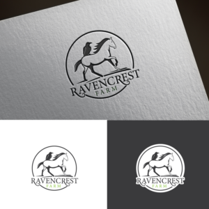 Ravencrest Farm | Logo Design by sankar999