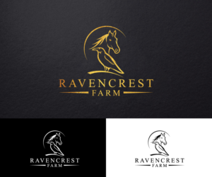 Ravencrest Farm | Logo Design by step forward 2