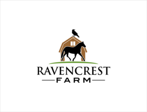 Ravencrest Farm | Logo Design by BNdesigner