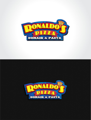 Ronaldo's Pizza Donair & Pasta | Logo Design by Dave Paresh