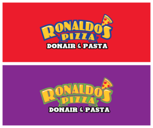 Ronaldo's Pizza Donair & Pasta | Logo Design by step forward 2