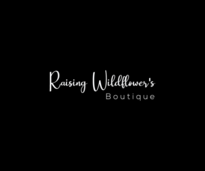 Raising Wildflower's Boutique | Logo Design by ZJ Design