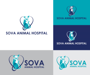Logo Design by UsagiRabbit for Sova Animal Hospital | Design: #25957237