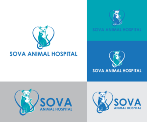 Logo Design by UsagiRabbit for Sova Animal Hospital | Design: #25957238