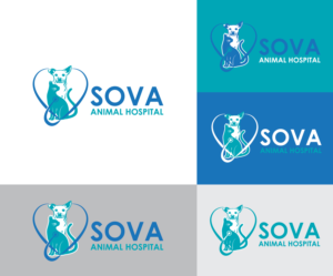 Logo Design by UsagiRabbit for Sova Animal Hospital | Design: #25957310