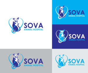 Logo Design by UsagiRabbit for Sova Animal Hospital | Design: #25961158