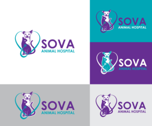 Logo Design by UsagiRabbit for Sova Animal Hospital | Design: #25961175