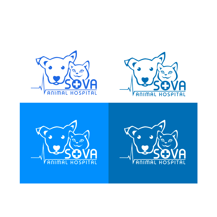 Diseño de Logo por Inessa para Sova Animal Hospital | Diseño #25923503