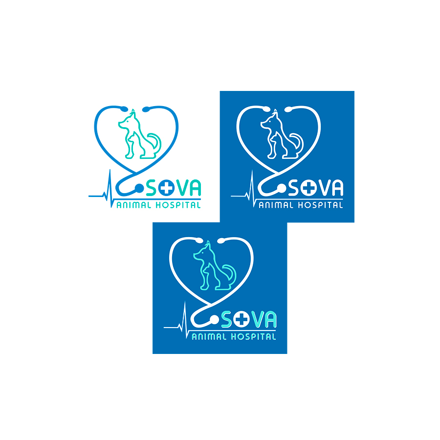 Logo Design by Inessa for Sova Animal Hospital | Design #25926374