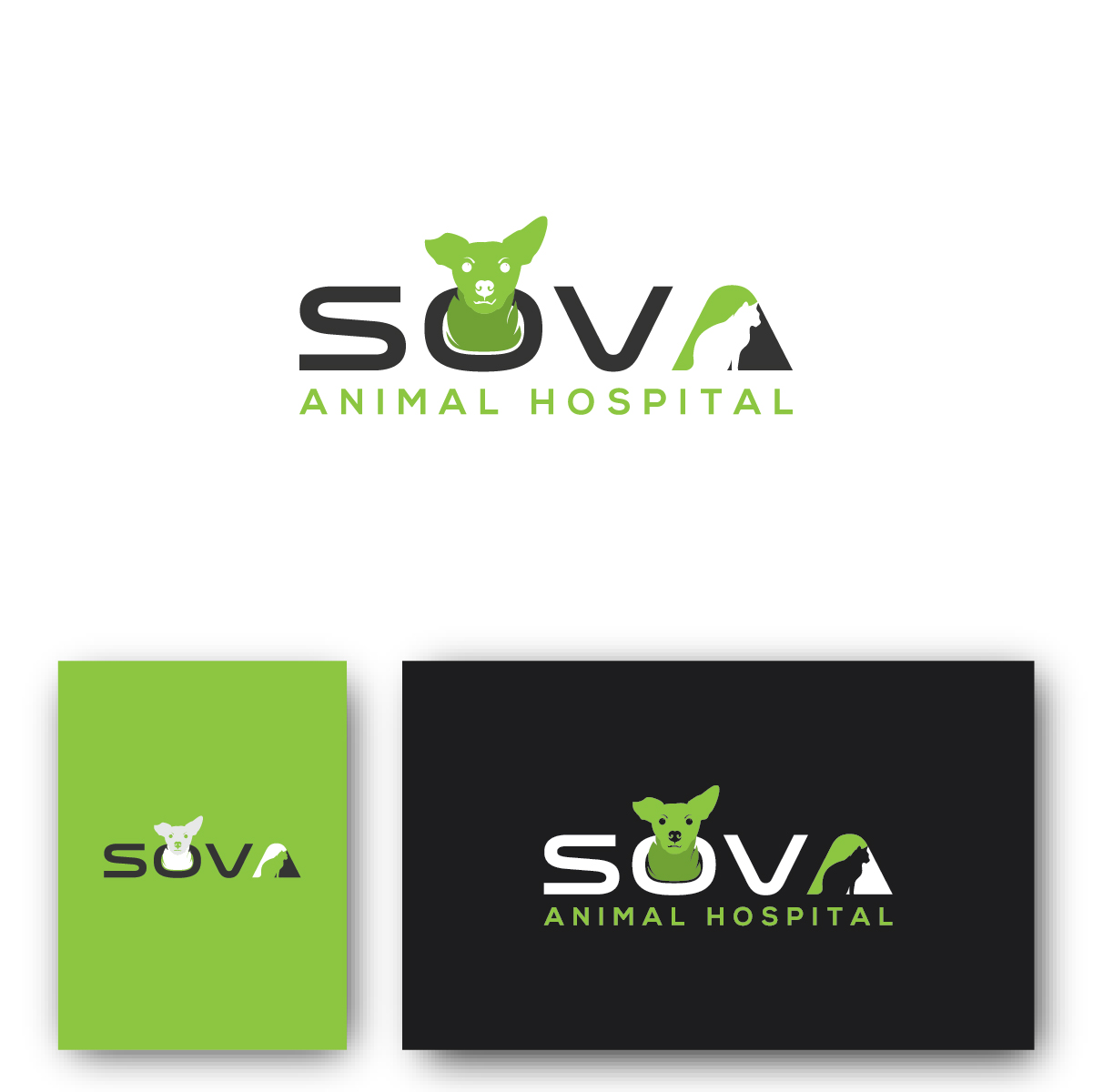 Logo Design by Deziners Zone for Sova Animal Hospital | Design #25900484
