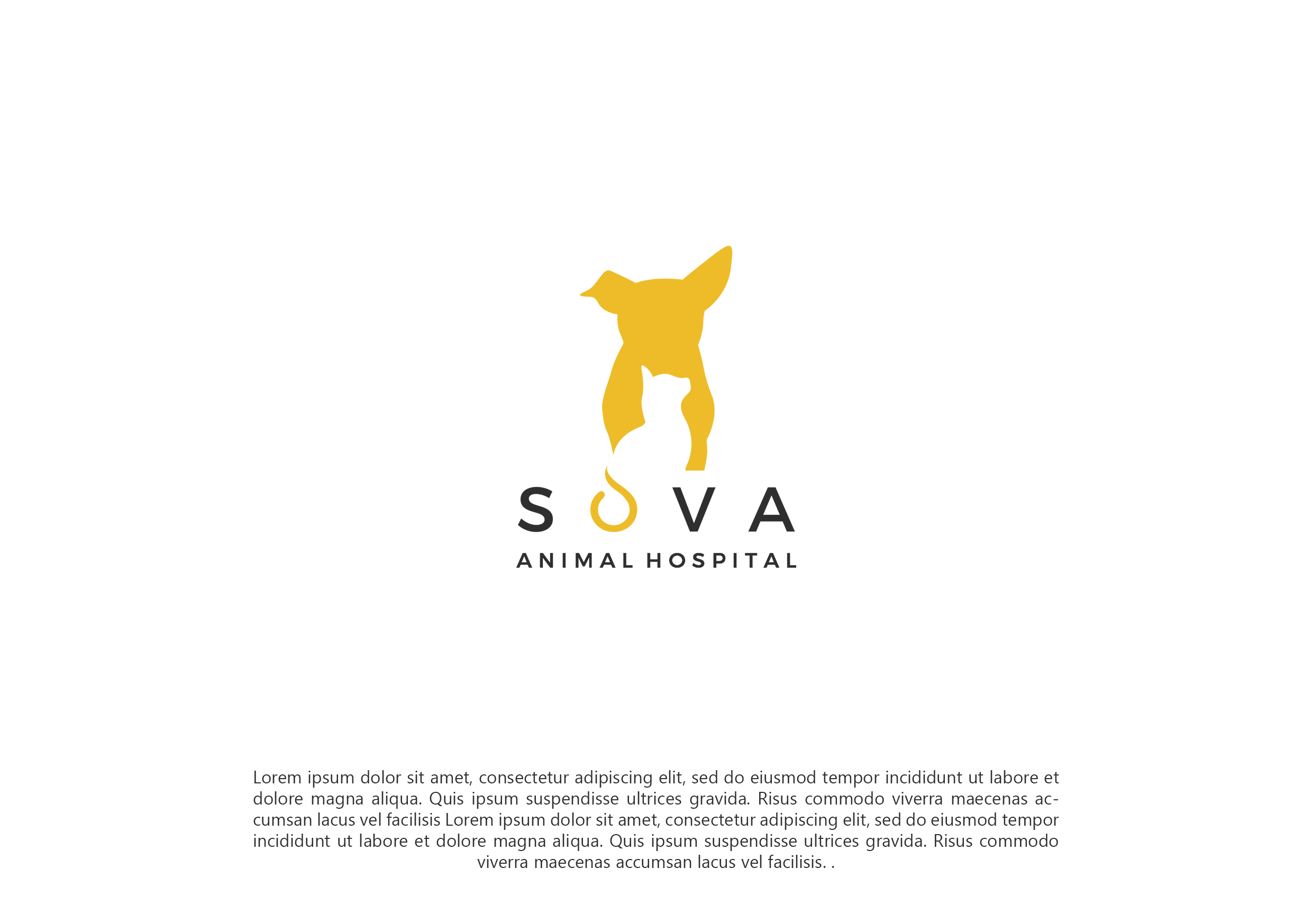 Diseño de Logo por christianpoetoe para Sova Animal Hospital | Diseño #25898730
