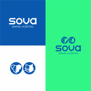 Diseño de Logo por ThanosG para Sova Animal Hospital | Diseño: #25910256