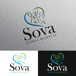 Sova Animal Hospital | Logo Design by Rii