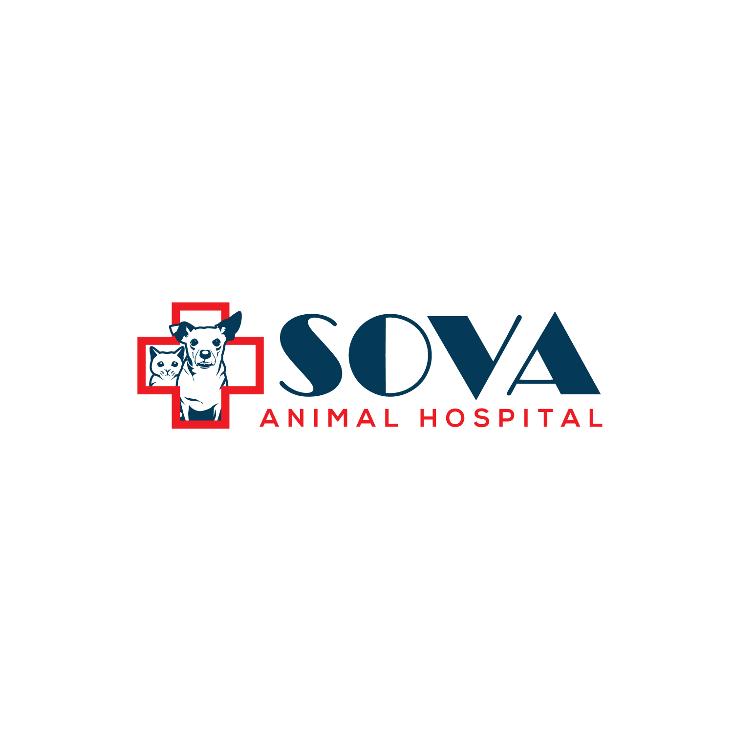 Diseño de Logo por geni para Sova Animal Hospital | Diseño #25964725