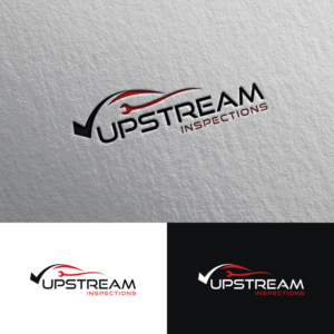 Upstream Inspections | Logo Design by Rii