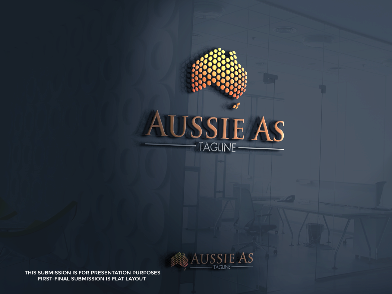 Logo Design by padamurah for Aussie As | Design #25931833