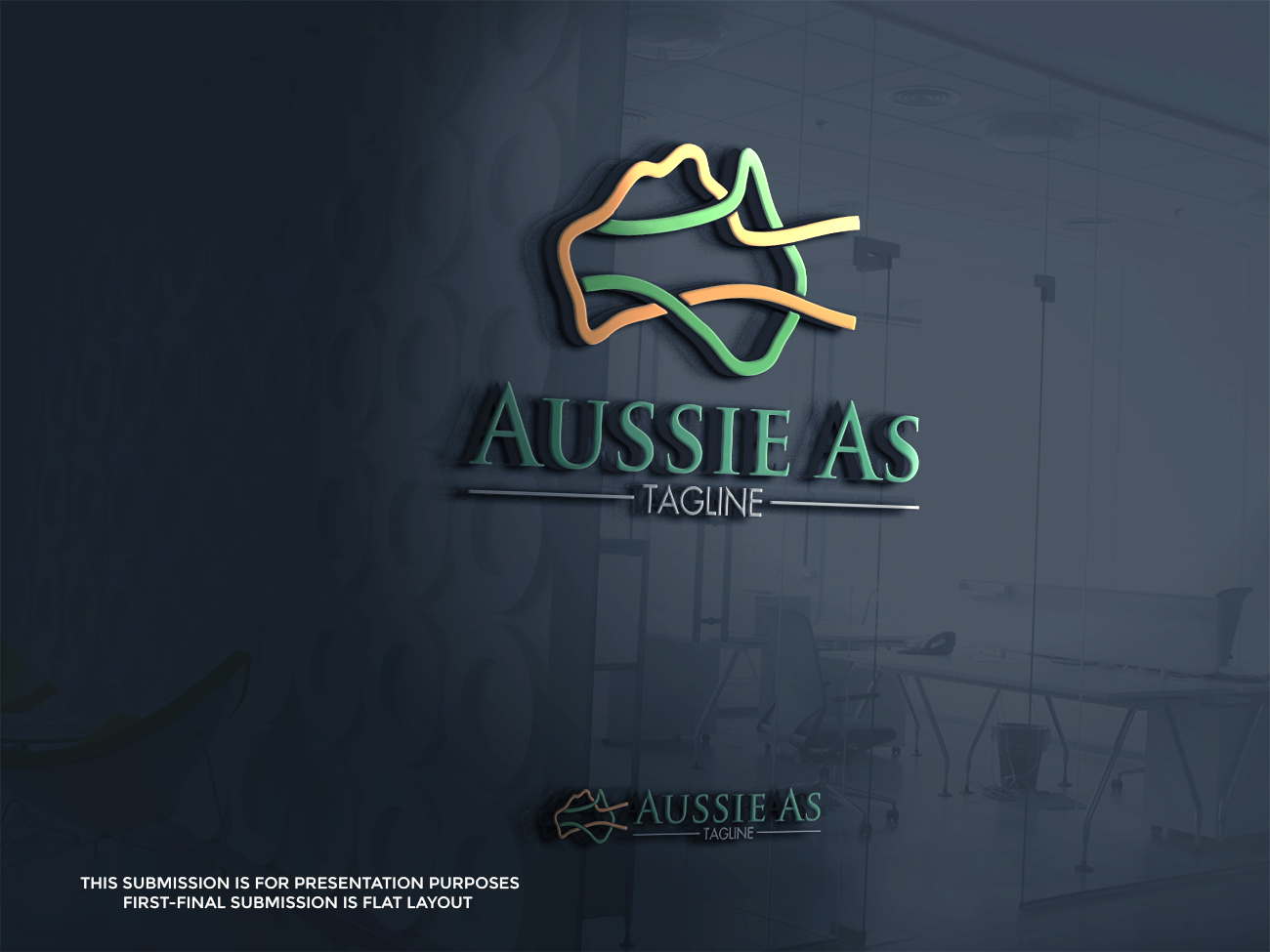 Logo Design by padamurah for Aussie As | Design #25931835
