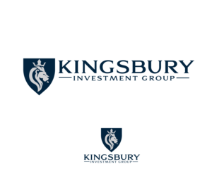 Kingsbury (Main line)    Investment Group (sub line) | Logo Design by renderman