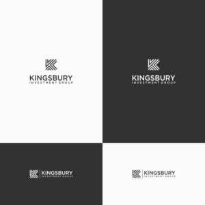 Kingsbury (Main line)    Investment Group (sub line) | Logo Design by LeaAus