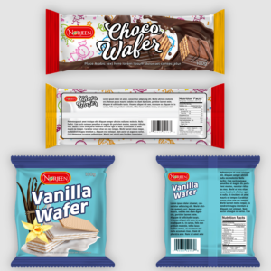 food company needs a design for a wafer biscuit packaging  | Diseño de Empaque por Javelin Studio