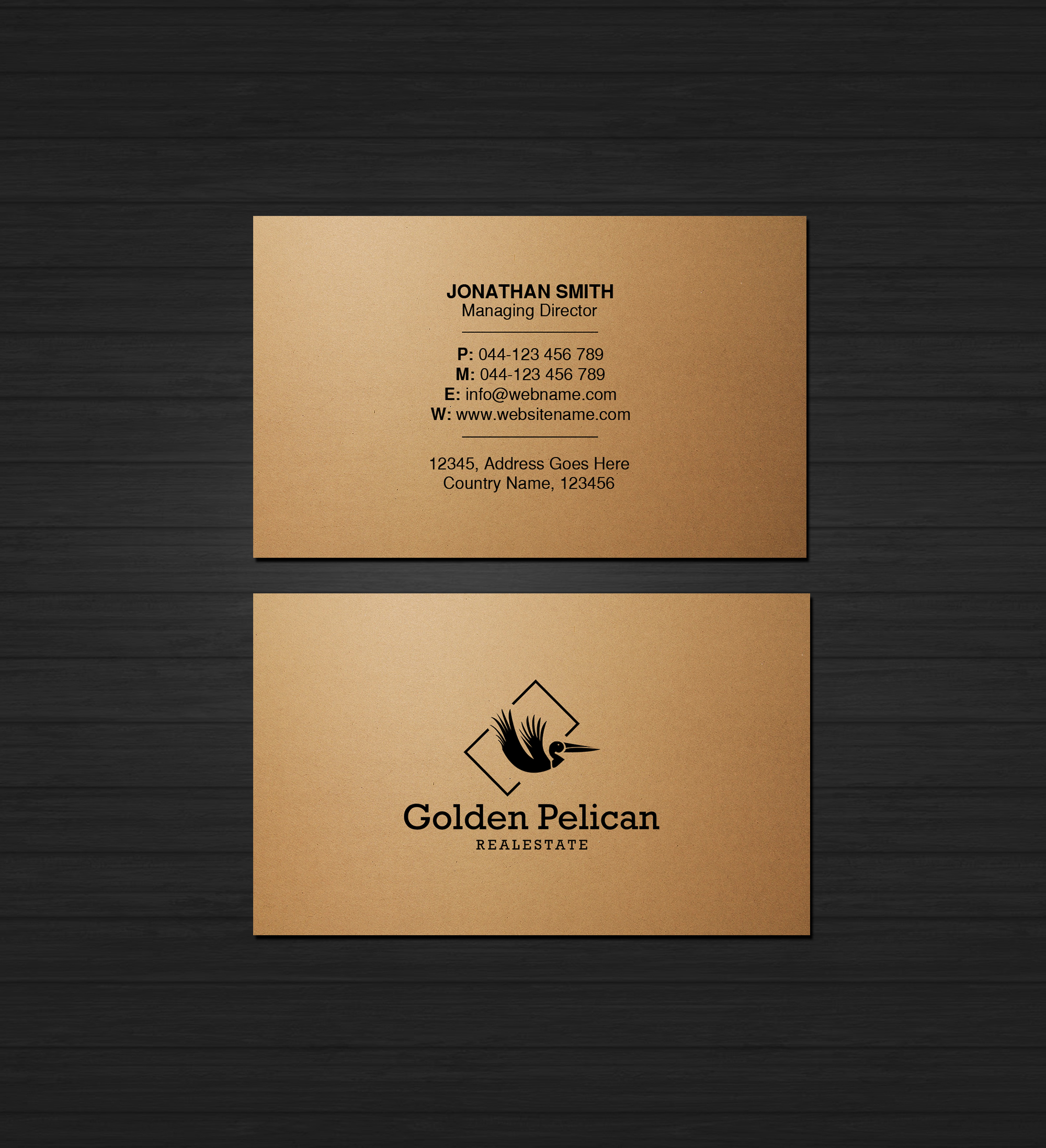 Business Card Design by Creations Box 2015 for this project | Design #25919580