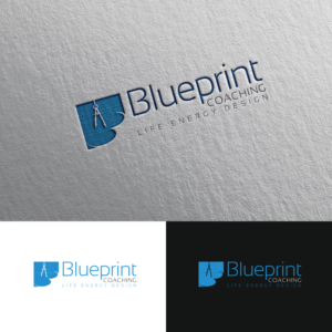 Blueprint Coaching - Life Energy Design (or) Mastering Energy Awareness (or) Designing Life Energy (or) Your Energy...Optimized | Logo Design by Rii