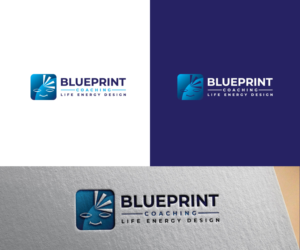 Blueprint Coaching - Life Energy Design (or) Mastering Energy Awareness (or) Designing Life Energy (or) Your Energy...Optimized | Logo Design by uitaki