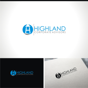 Logo Design by e-graphics for Highland Corporate Advisors | Design: #25900651