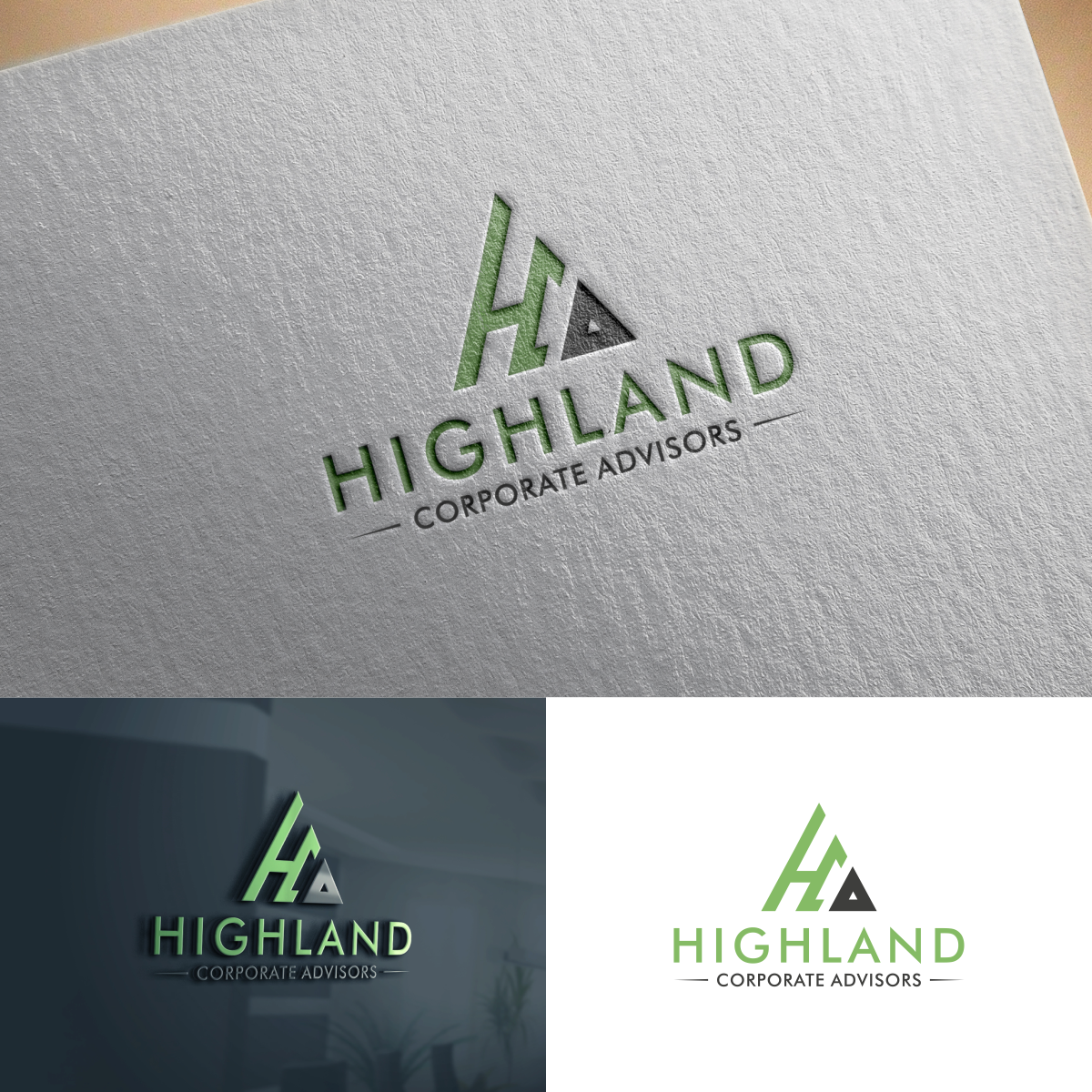 Logo Design by aqilazhifara for Highland Corporate Advisors | Design #25899253