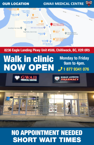 Medical clinic Flyer for Gwaii Medical clinic in Chilliwack, BC | Diseño de Flyer por Hristo Itchov
