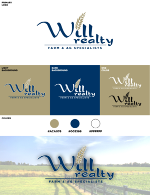 Will Realty   Farm and Ag Specialists | Logo Design by collinlevine