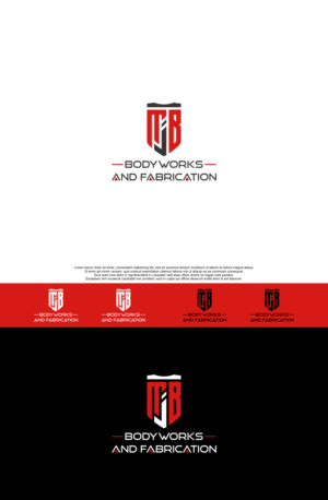 MJB BODYWORKS & FABRICATION | Logo Design by siti MWDesign