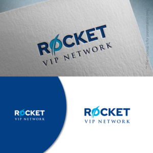 Rocket VIP Network. Turning Renters into VIP Home Buyers - Fast | Logo Design by designbysy