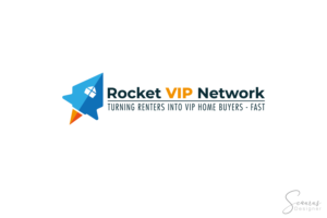 Rocket VIP Network. Turning Renters into VIP Home Buyers - Fast | Design de Logo par InkThink by Scaurus