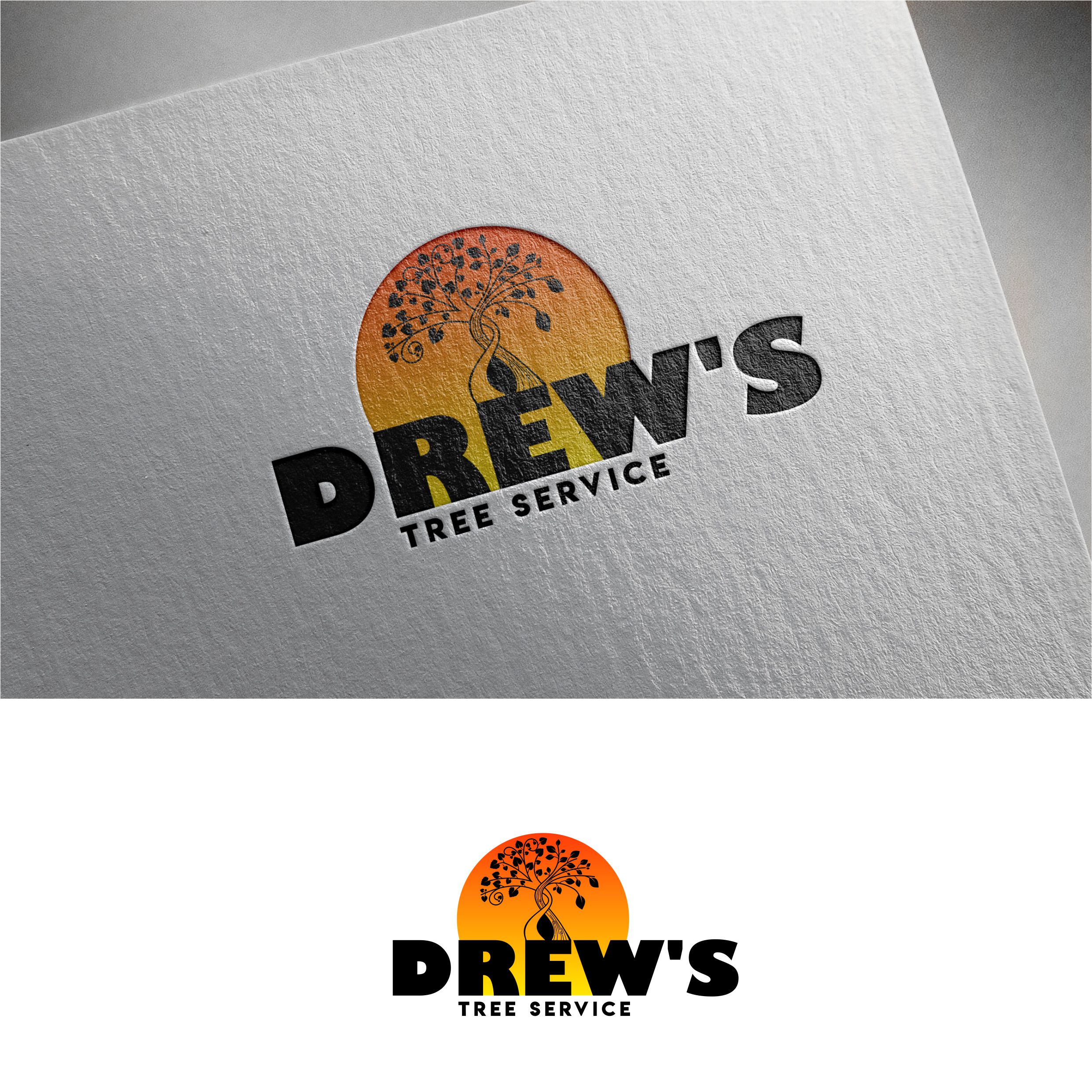 Logo-Design von Jeferson HP für Drew's Tree Service | Design #25901695