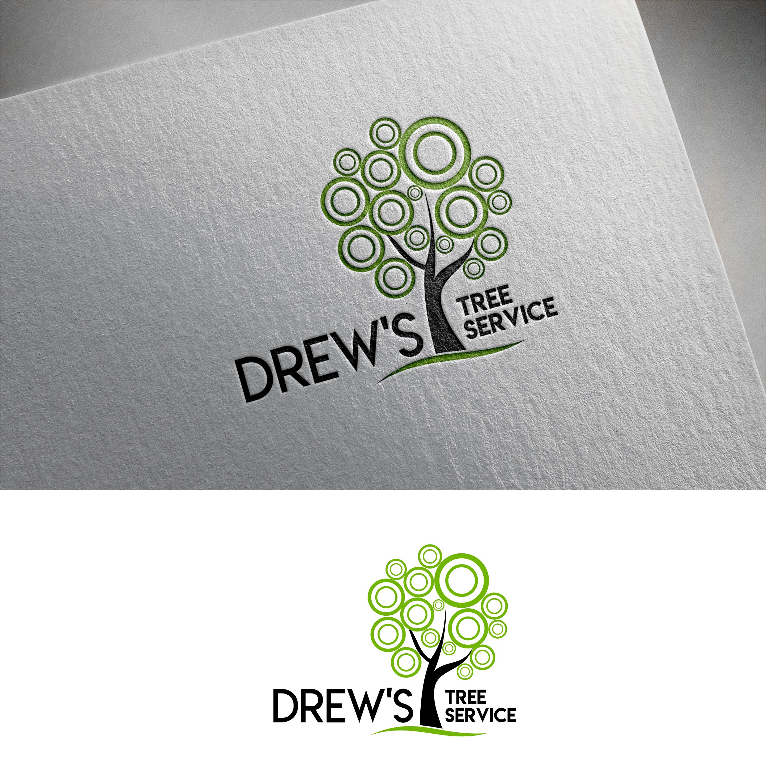 Logo Design by Jeferson HP for Drew's Tree Service | Design #25901697