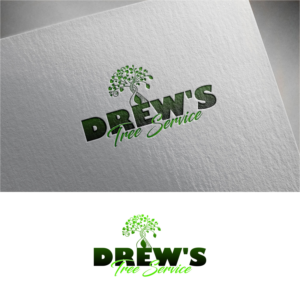 Logo Design by Jeferson HP for Drew's Tree Service | Design: #25901698