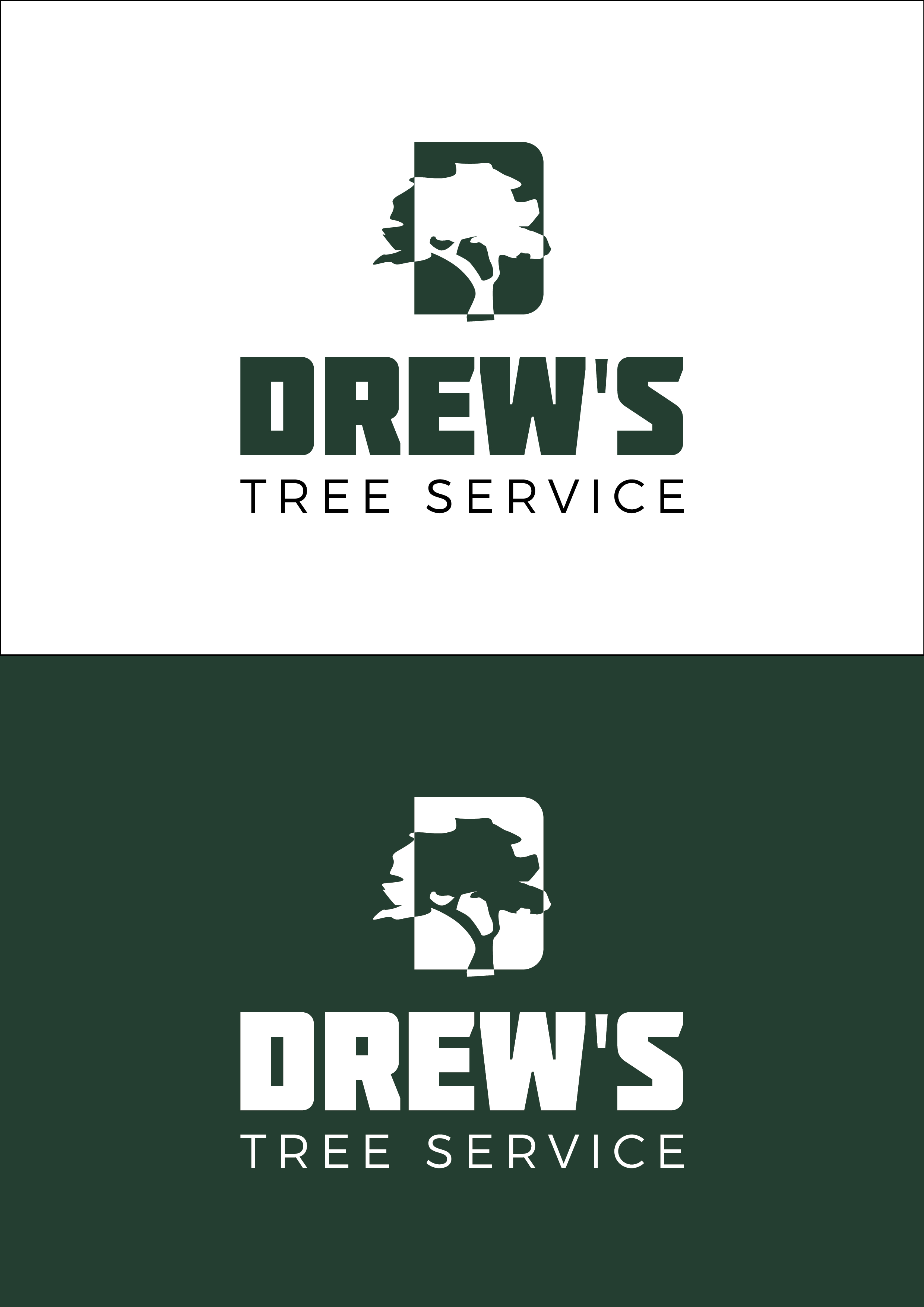 Diseño de Logo por senthilgraphicschennai78 para Drew's Tree Service | Diseño #25899742
