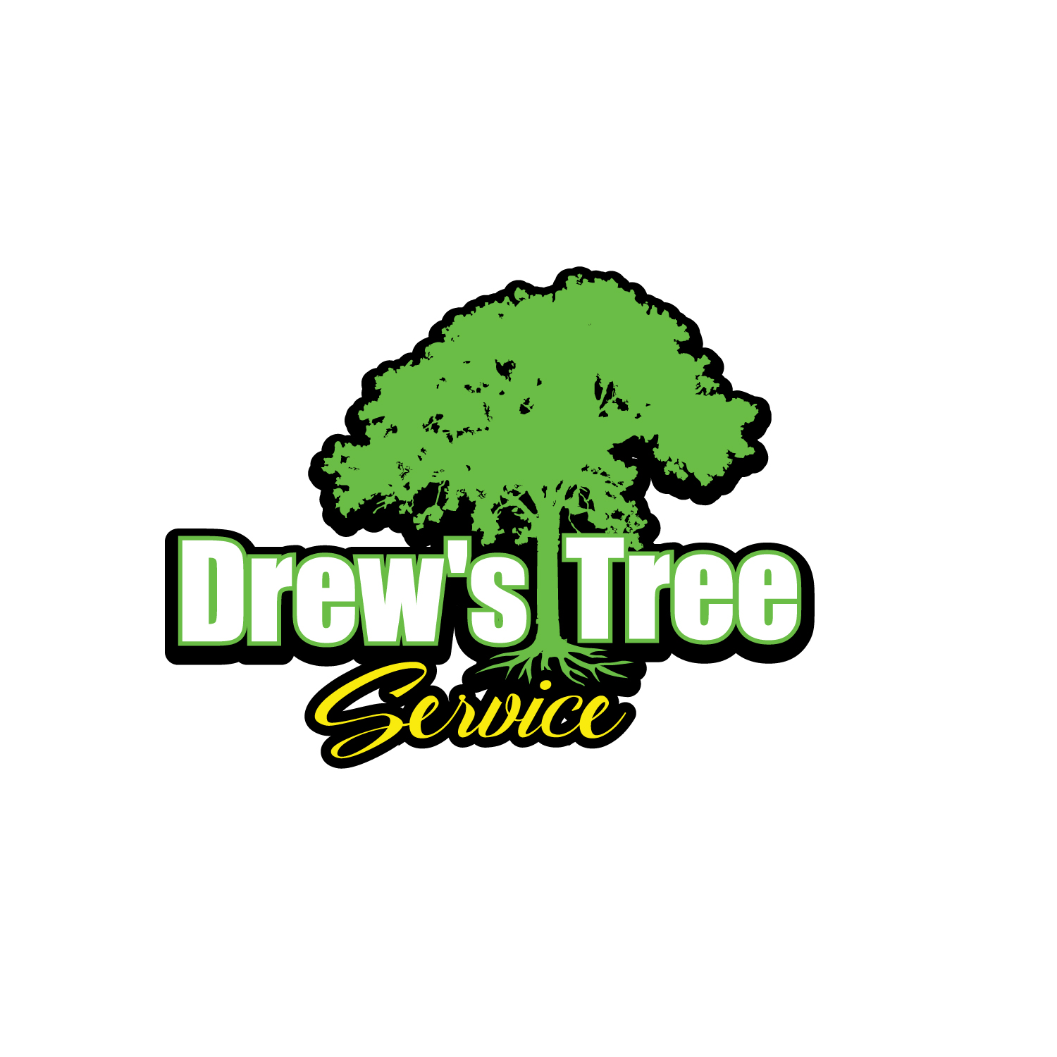 Logo Design by GODDREAMCREATION for Drew's Tree Service | Design #25899937