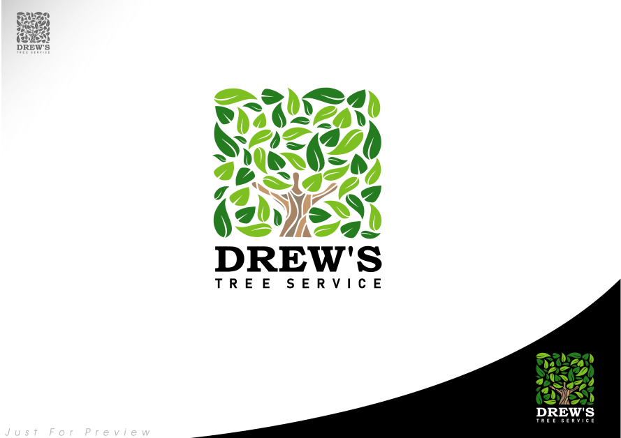 Diseño de Logo por EvaLogo para Drew's Tree Service | Diseño #25900078