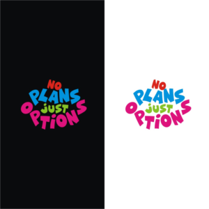 No plans just options | Logo Design by Ashani Bhattacharya